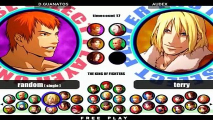 D.GUANATOS vs AUDEX - KOF XI