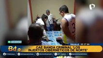 Trujillo: intervienen a 15 personas que integrarían la banda ‘Los Injertos cibernéticos’