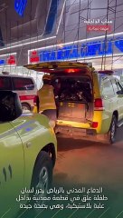 إنقاذ طفلة علقَ لسانها بقطعة معدنية