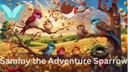 Sammy the Adventure Sparrow | Bedtime stories in English | kids story in English | kids Storytime