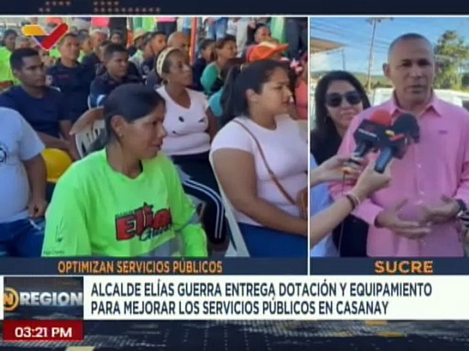 Sucre | Dotan de uniformes e implementos de trabajo a las cuadrillas del mcpio. Andrés Eloy Blanco