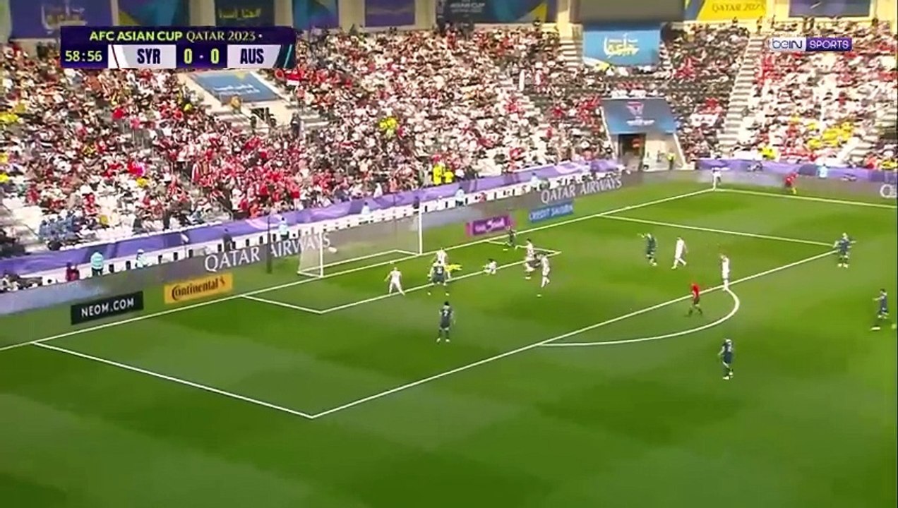 أهداف مباراة سوريا 0 ✘ 1 أستراليا في كأس الأمم الأسيوية الجولة 2
