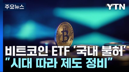 비트코인 ETF, 국내는 여전히 '불허'...제도 정비 불 붙나 / YTN