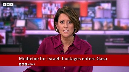 Israel-Gaza_ Aid package delivered to people in Gaza
