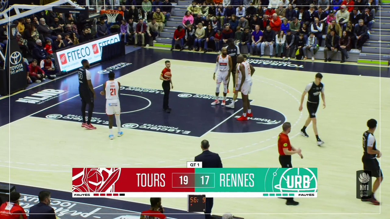 TMB - Rennes - 23ème journée de NM1/2023-2024 - P1