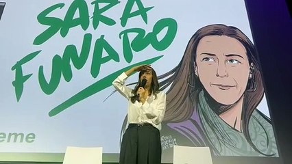 Firenze, la presentazione della candidata Pd Sara Funaro