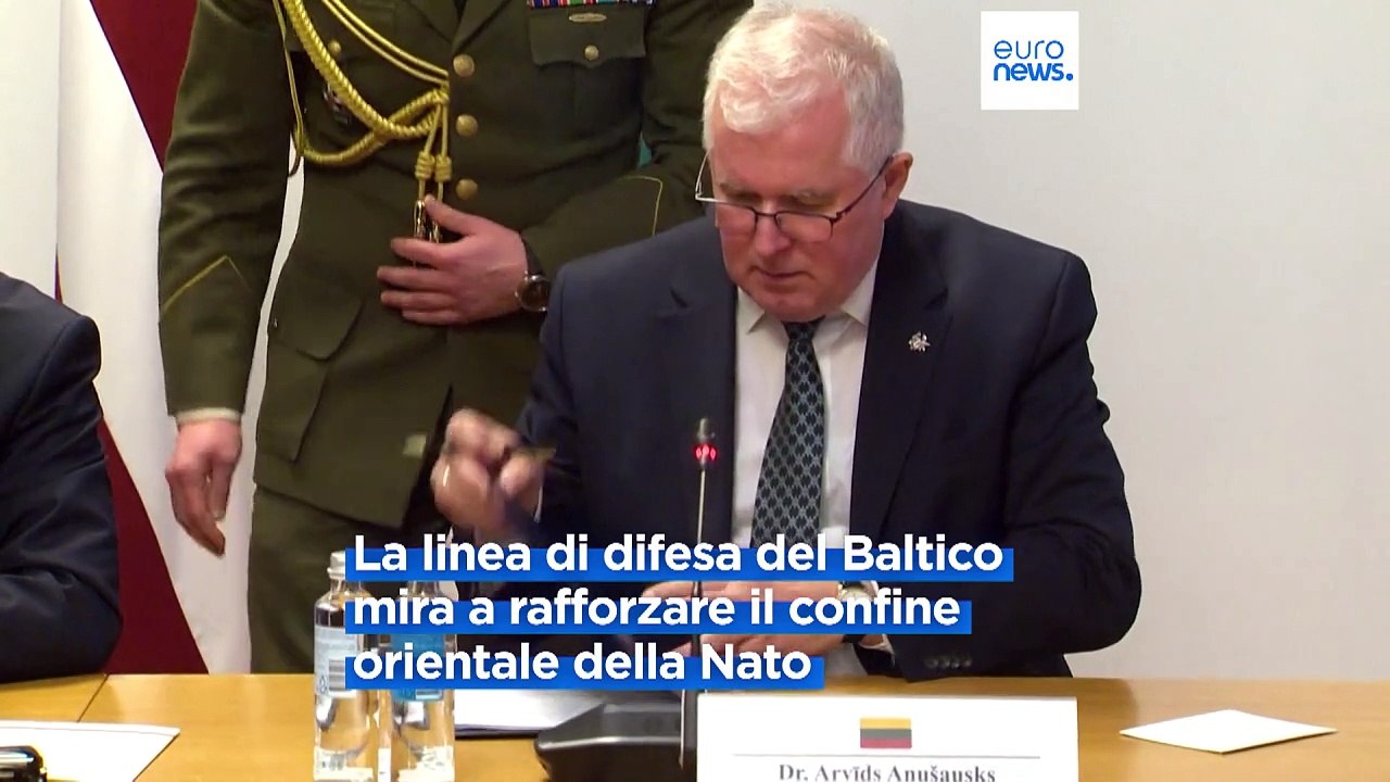 Paesi Baltici, accordo per una linea di difesa comune per rafforzare il confine orientale della Nato