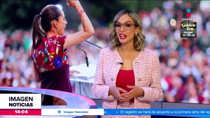 Marcelo Ebrard acompaña a Sheinbaum en su cierre de campaña