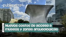 Aumentan precios de entrada en museos y zonas arqueológicas de México
