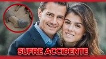 Hija de ENRIQUE Peña Nieto sufre ACCIDENTE en una pierna