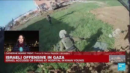 'Israeli forces have been pushing further south inside the Gaza Strip'