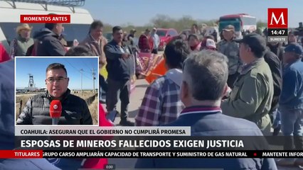 AMLO visita Coahuila; lo reciben con exigencias de Pasta de Conchos, El Pinabete y AHMSA