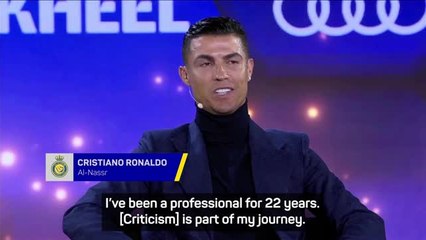 Criticism only fuels Cristiano Ronaldo's hunger for success