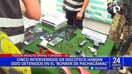 Jefe de la Región Policial Lima: "5 detenidos en discoteca de SJL ya habían sido intervenidos en búnker de Pachacámac"
