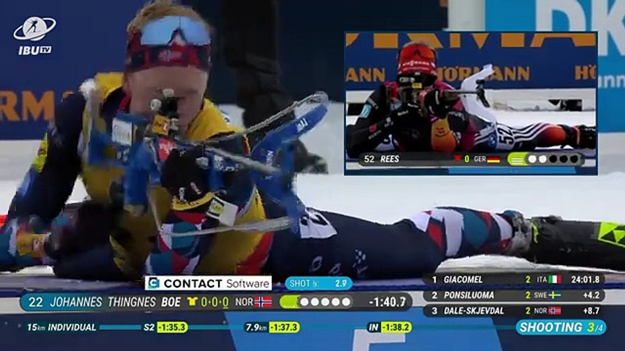 World Cup 23_24 Antholz-Anterselva_ Men Short Individual Highlights(360P)