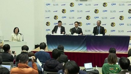 La sonda japonesa SLIM alunizó pero sus paneles no producen energía