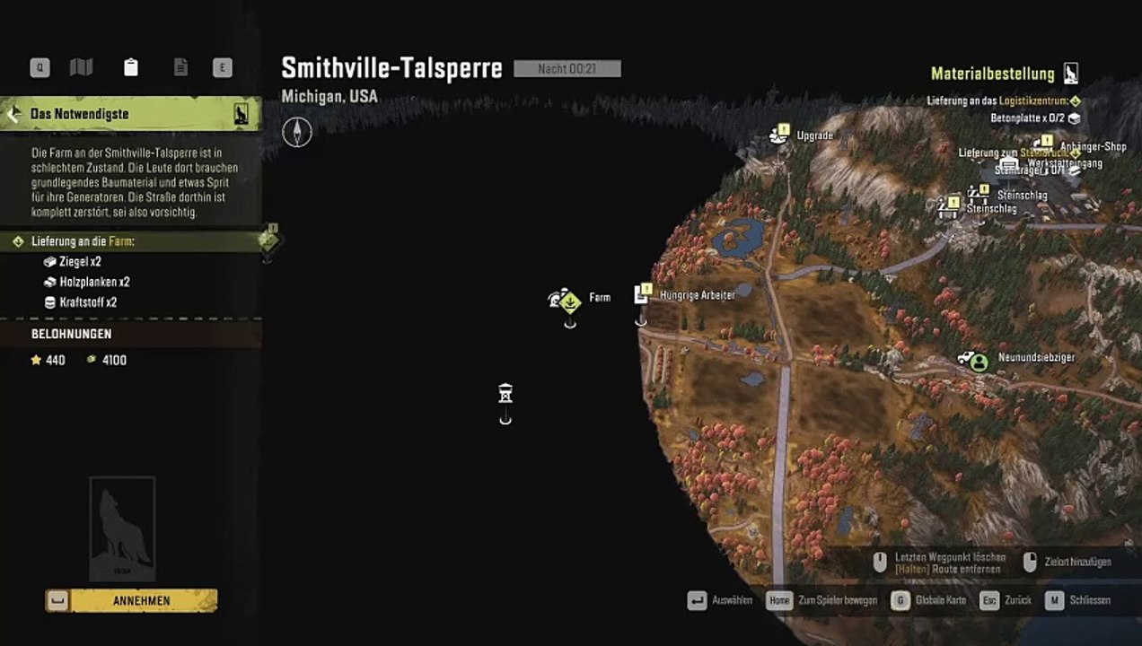 Auf zur Smithville-Talsperre. SnowRunner #36