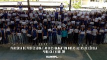 Parceria de professora e alunos garante notas altas de escola pública em Belém