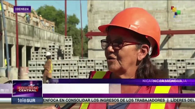 Gobierno de Nicaragua prosigue la construcción de nuevos centros educativos