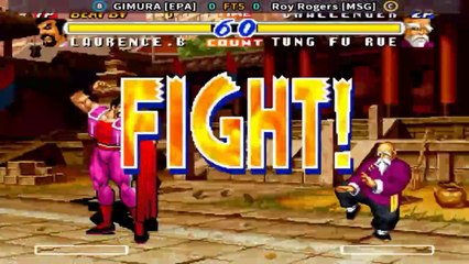 GIMURA [EPA] vs Roy Rogers [MSG] - Real Bout Fatal Fury 2 - FT5
