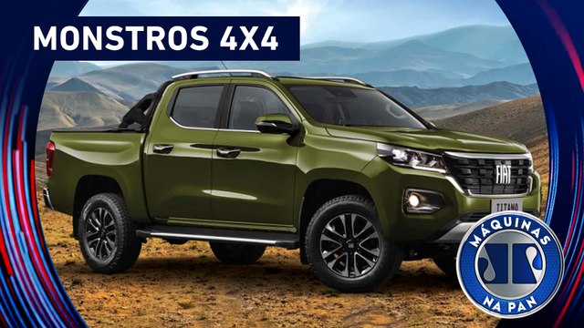 Fiat Titano: Picape média que chega para brigar com versão de entrada da Ranger | MÁQUINAS NA PAN