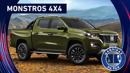 Fiat Titano: Picape média que chega para brigar com versão de entrada da Ranger | MÁQUINAS NA PAN