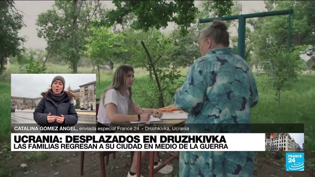Informe desde Druzhkivka: familias regresan a sus hogares pese a estar cerca al frente de batalla