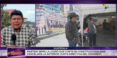 Guatemala: Oficialismo triunfó en la elección de la nueva Junta Directiva del Parlamento