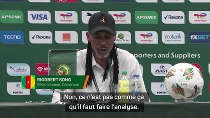 Cameroun - Song : "J'assume la responsabilité de cette défaite"