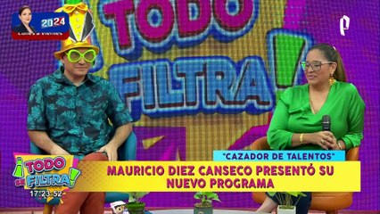 Mauricio Diez Canseco presentó su nuevo programa "Cazador de Talentos"