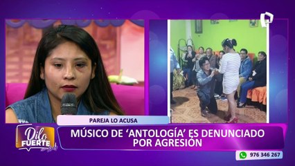Expareja denuncia a músico de grupo "Antología" por agresión física y verbal