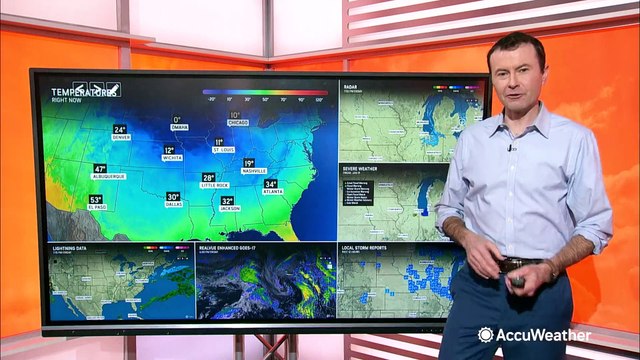 Record-breaking low temperatures as arctic air freezes the Midwest