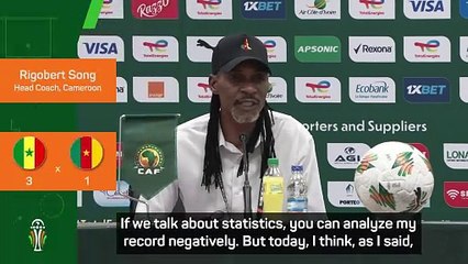 Cameroon building for the future insists coach Song after Senegal defeat