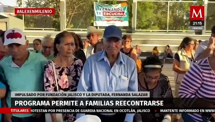 Impulsan programa para que personas de 60 años o más puedan reunirse con sus familiares en EU