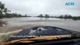 Major highway flooded, cuts off Top End