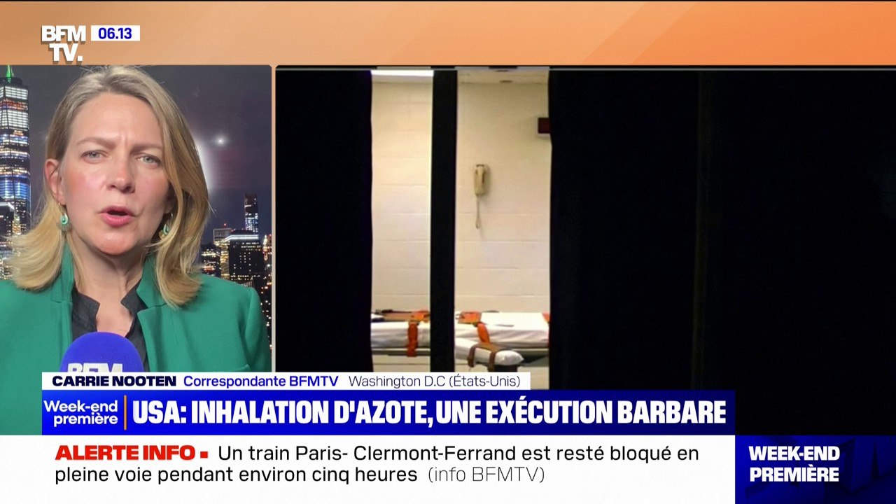 États-Unis: l'ONU juge que l'exécution par inhalation d'azote "pourrait être assimilée à de la torture"