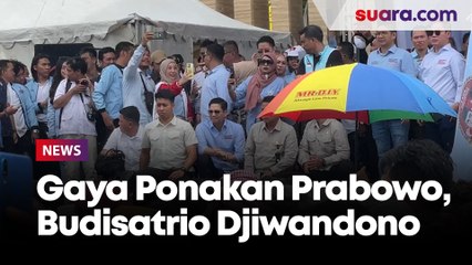 Dampingi Paman Kampanye di Kalbar, Begini Gaya Budisatrio Djiwandono Ponakan Prabowo