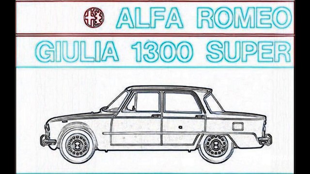Alfa Romeo Giulia 1300 1972