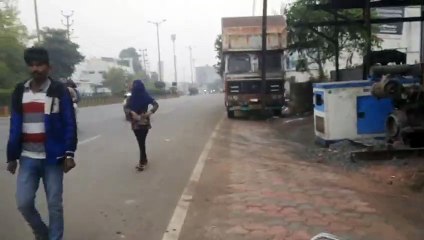 जबलपुर में शीतलहर का कहर, बारिश से कड़ाके की ठंड - देखें वीडियो