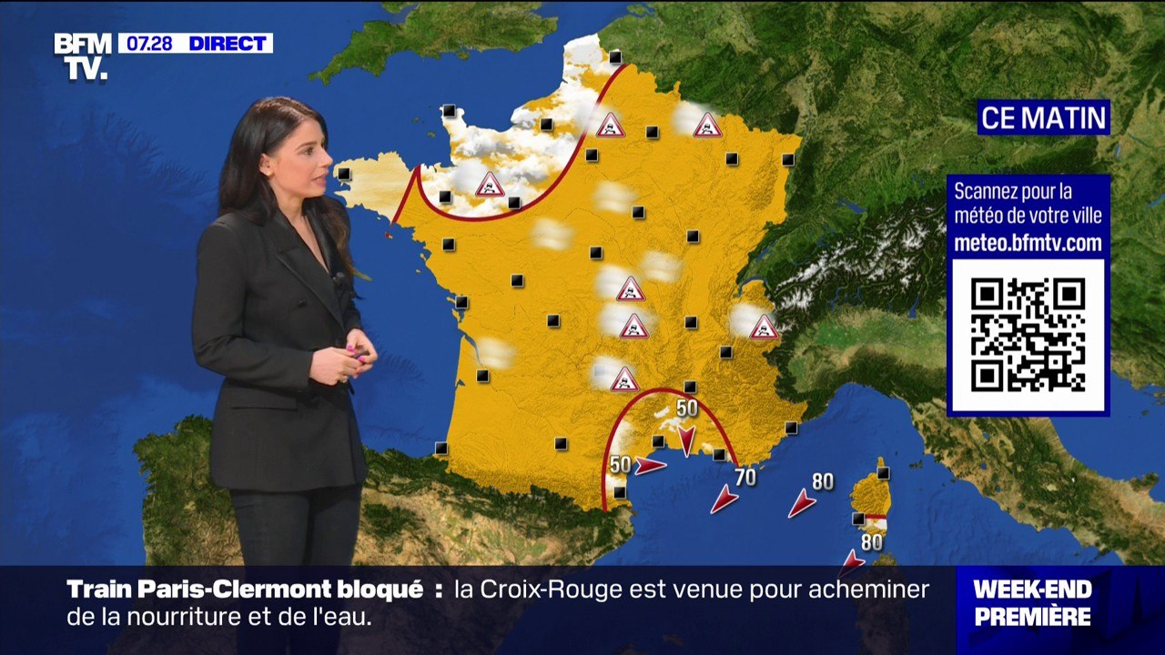 Un soleil polaire est attendu dans la journée avec toujours ces températures négatives ce samedi