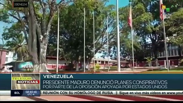Presidente de Venezuela exhorta al la unidad ante activos desestabilizadores