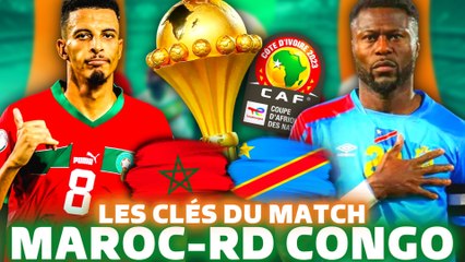  MAROC - RD CONGO  : la RDC peut-elle créer la surprise de la CAN 2024 ?