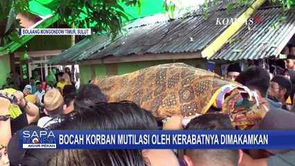 Isak Tangis Iringi Pemakaman Bocah Korban Mutilasi Kerabat, Pelaku Berhasil Ditangkap Polisi!