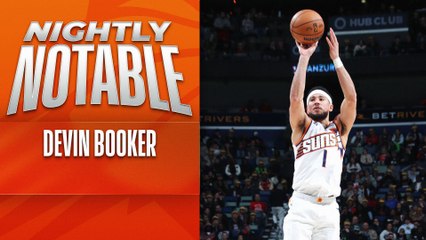 Nightly Notable: Devin Booker - Jan. 20 (PHL)