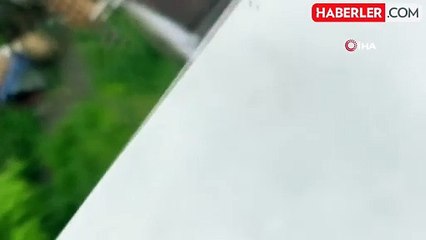 Sarıyer'de aralarında husumet bulunan kiracısını bıçakladı...O anlar kamerada