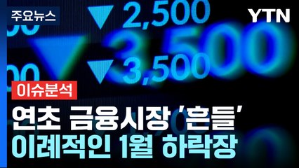 이례적 1월 하락장...정부 증시부양책 실효성은 / YTN
