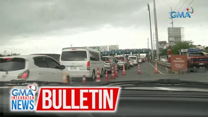 Mabigat na trapiko, nararanasan sa NLEX | GMA Integrated News Bulletin