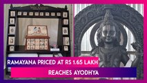Ram Mandir Pran Pratishtha Ceremony: Ramayana Priced At Rs 1.65 Lakh Reaches Ayodhya