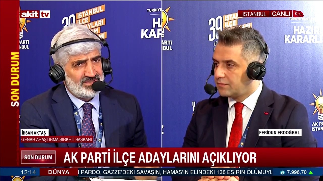 GENAR Başkanı İhsan Aktaş gündemi değerlendirdi