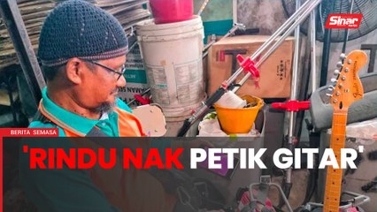Bekas gitaris Olan tak kisah kerja kutip sampah diperlekeh